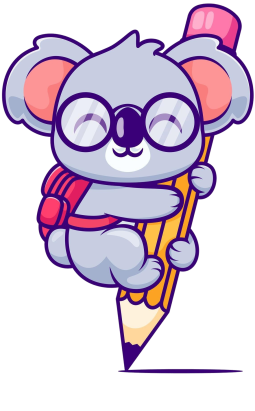 cute-koala-hanging-pencil-with-bag-cartoon-vector-icon-illustration-animal-education-isolated